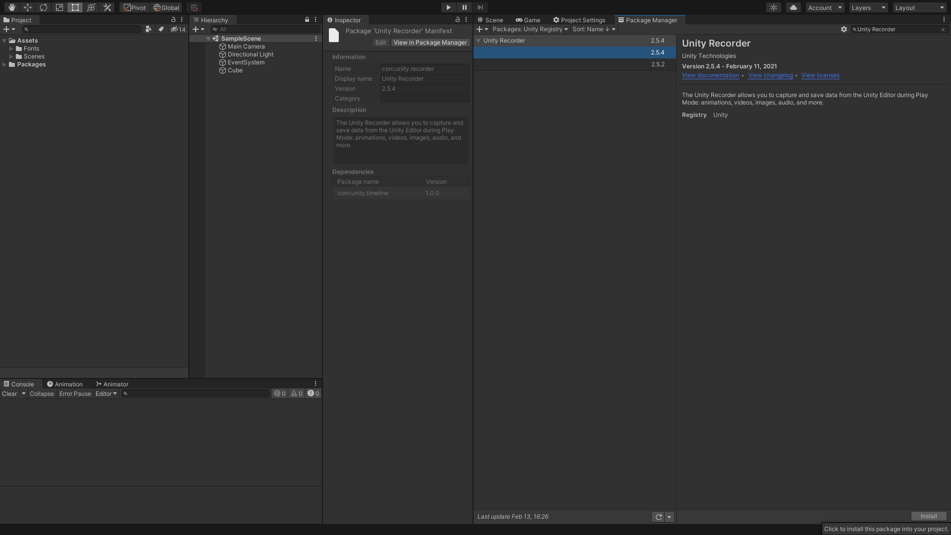 [Unity]Unity Editor上で画面収録をする方法 | nobushiueshi